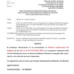 PROLUNGAMENTO SOSPENSIONE ATTIVITA AL 3 MAGGIO 2020